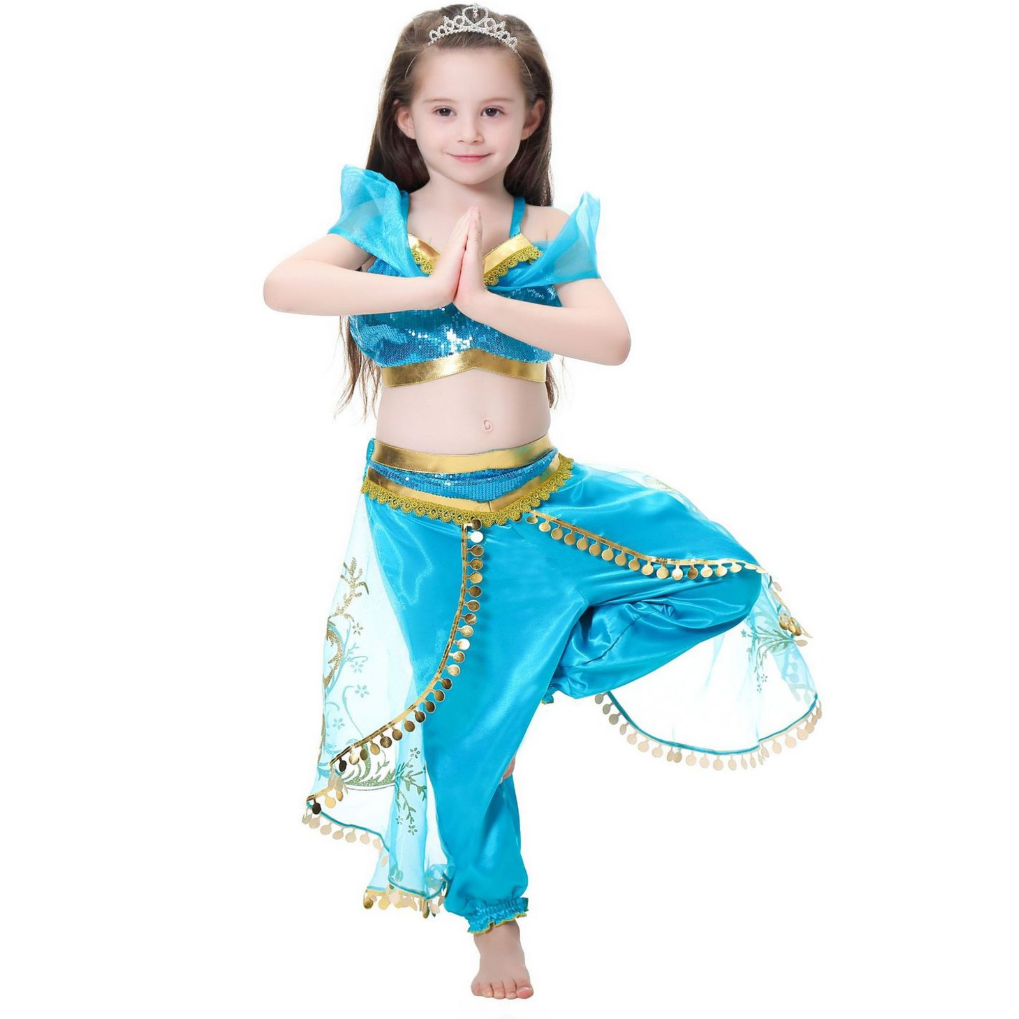 Disfraz de Princesa Jasmine con Lentejuelas