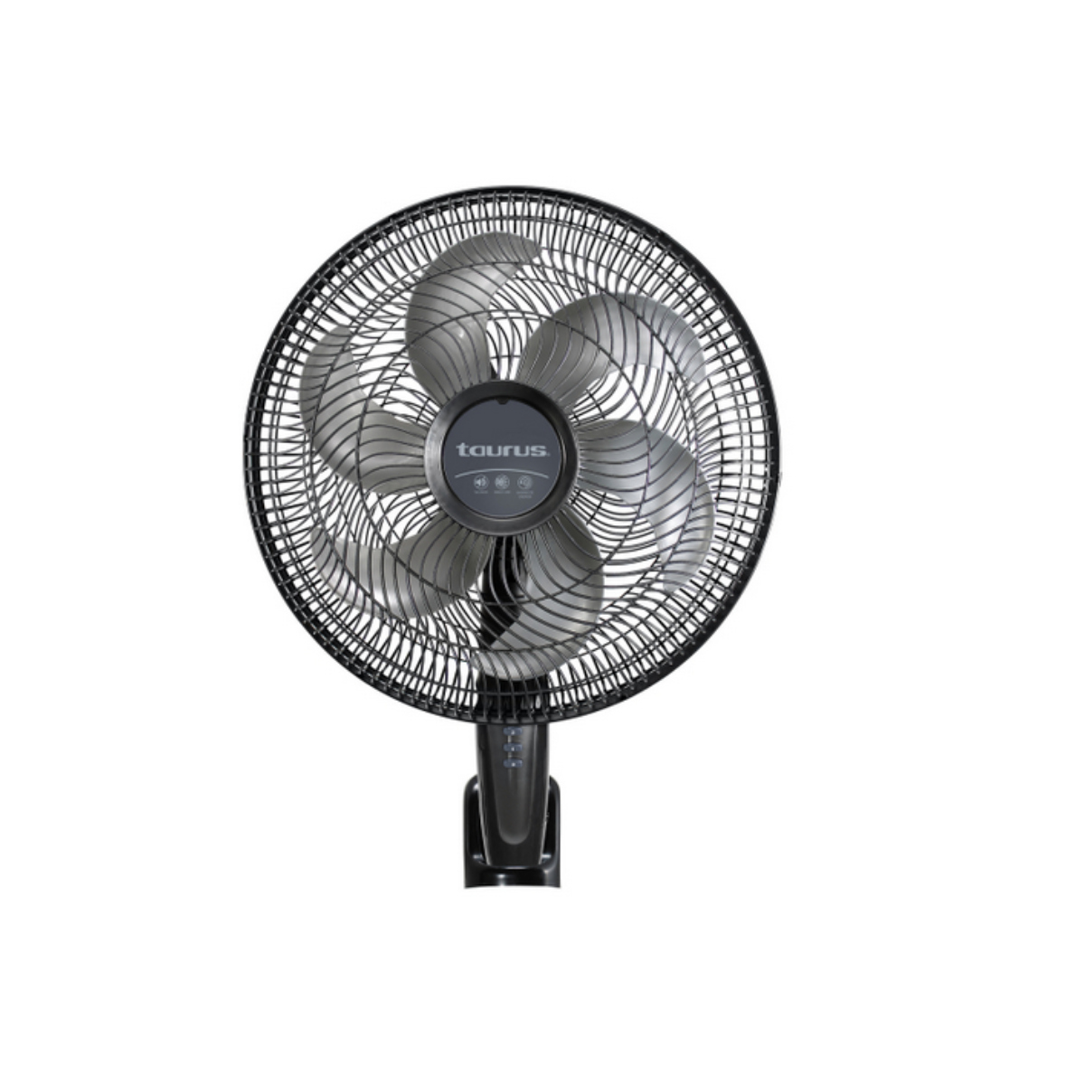 Taurus silent power - ventilador de pedestal, 6 aspas aerodinámicas, 3 velocidades, 18 pulgadas con tecnología ecojet