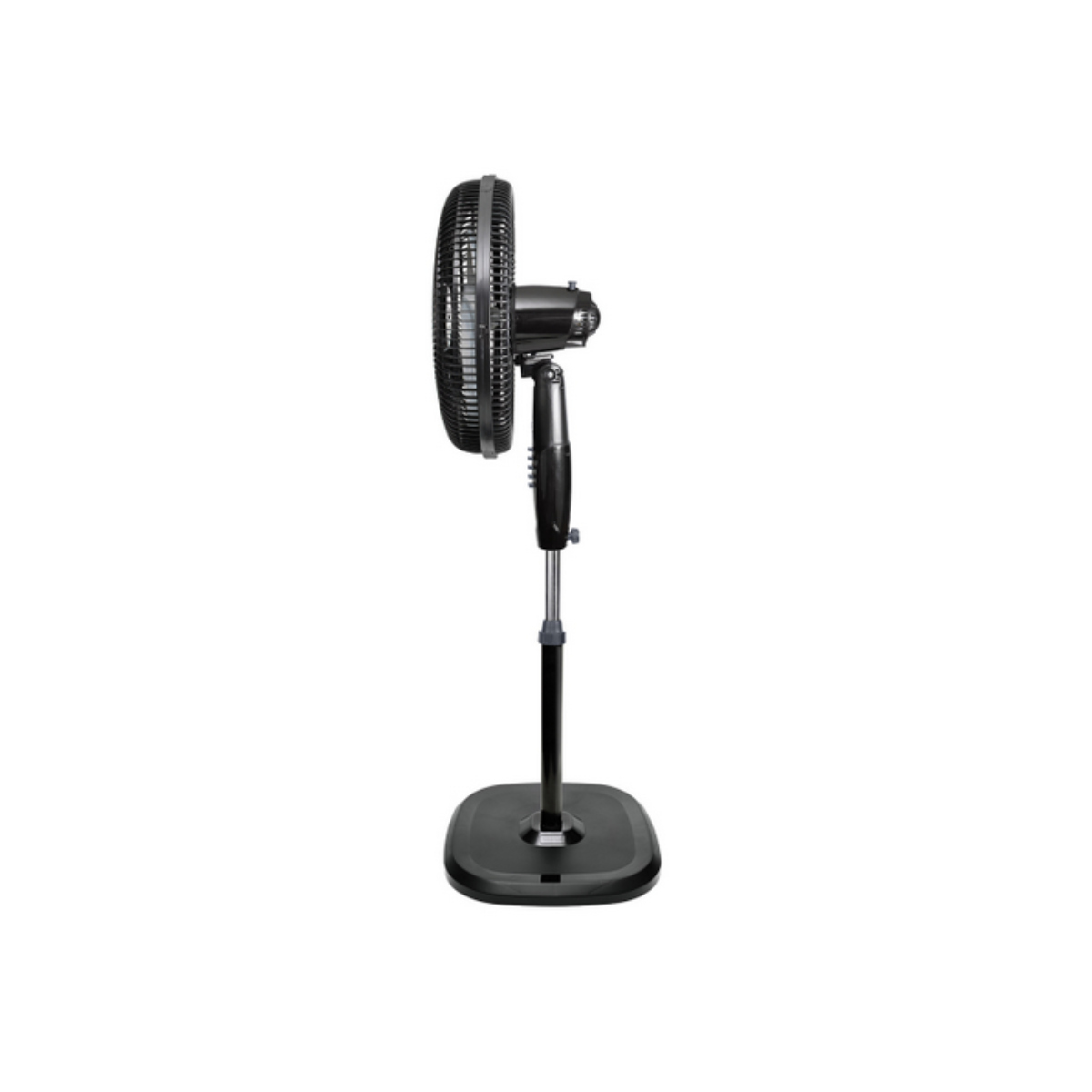 Taurus silent power - ventilador de pedestal, 6 aspas aerodinámicas, 3 velocidades, 18 pulgadas con tecnología ecojet