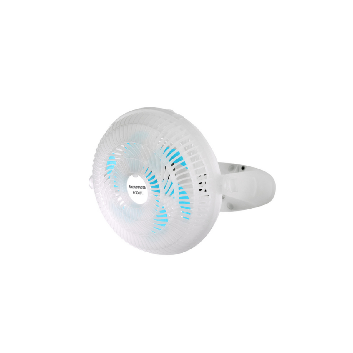 Taurus typhoon blue ventilador de escritorio 10 pulgadas 2 en 1 más flujo de aire y menos ruido