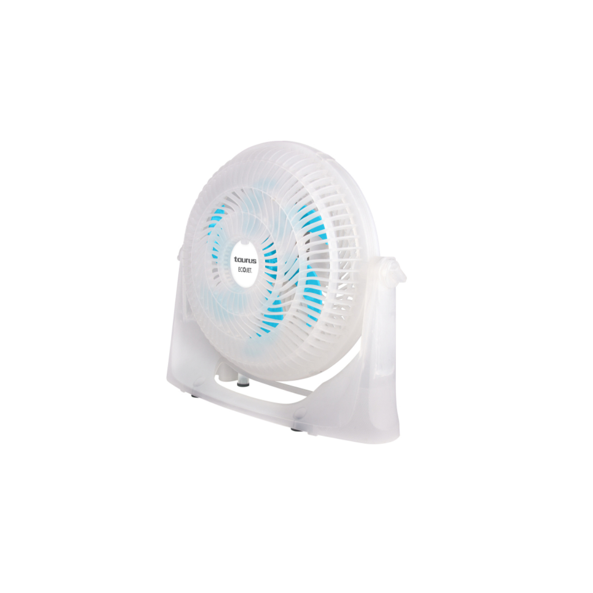 Taurus typhoon blue ventilador de escritorio 10 pulgadas 2 en 1 más flujo de aire y menos ruido