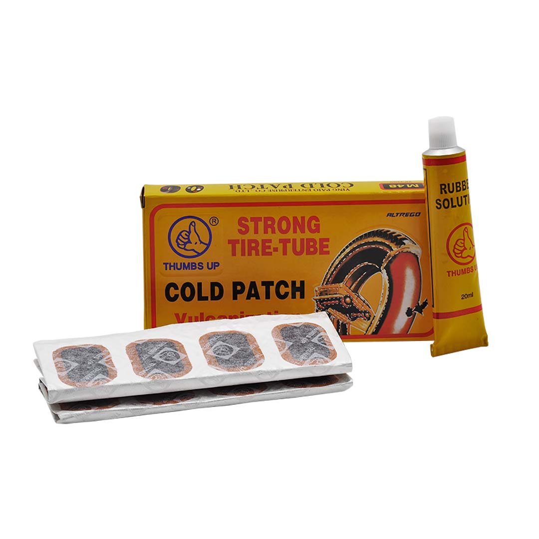 Parches Vulcanizados Cámara Bicicleta 48 Piezas Con Pegamento