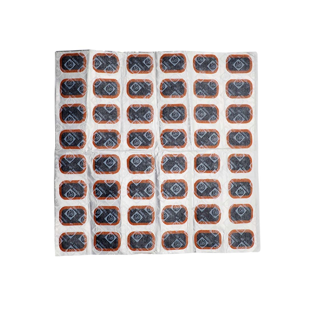 Parches Vulcanizados Cámara Bicicleta 48 Piezas Con Pegamento