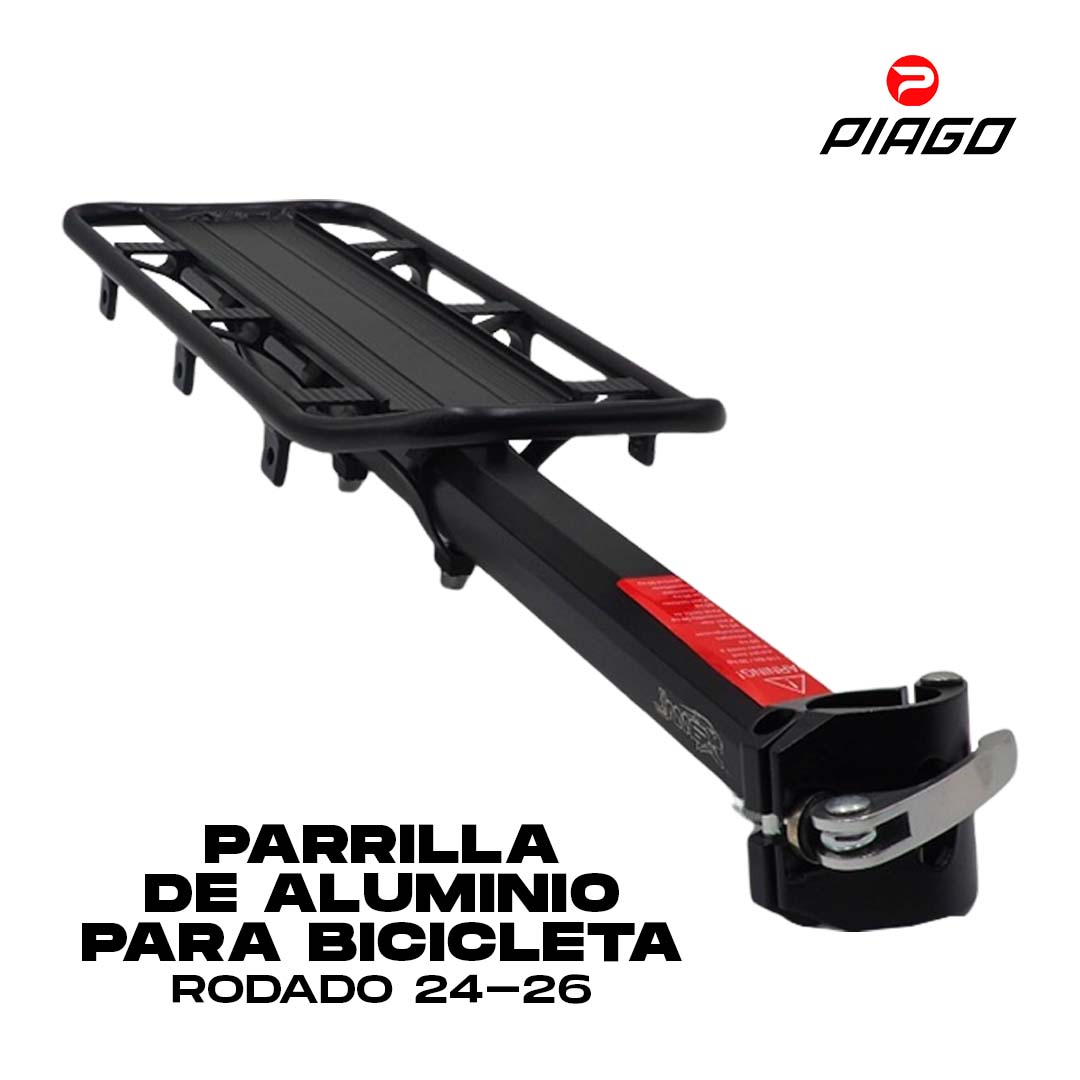 Parrilla Bicicleta Portabultos De Aluminio Reforzada