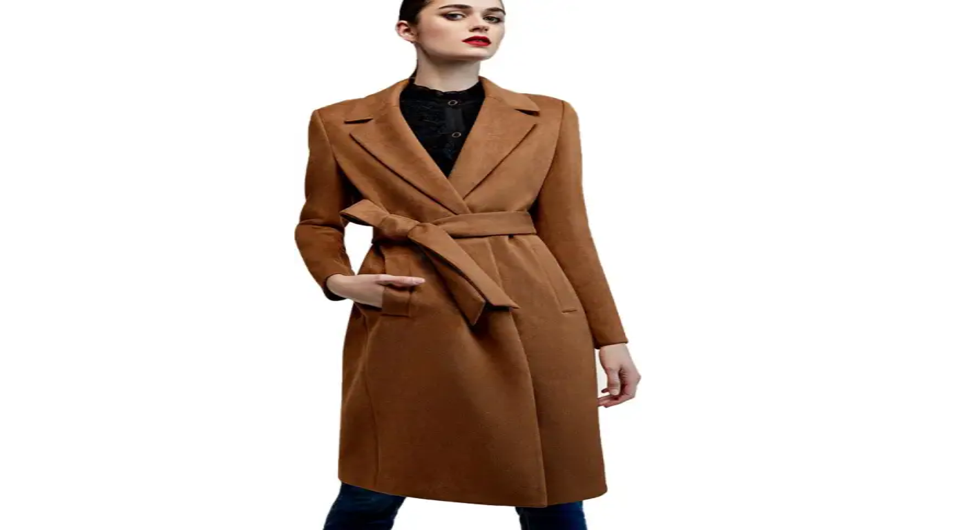 Abrigo Dama Mujer Vestir Cómodo Color Tabaco Schatz Woman