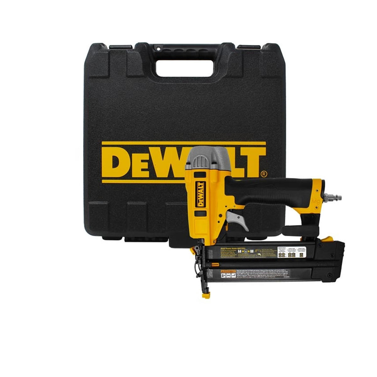 Kit Dewalt Clavadora Neumática Dwfp12231 Y Caladora Dw300