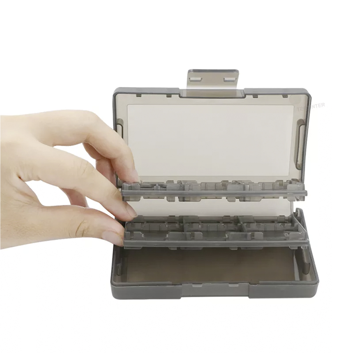 2 Porta Juegos Para Nintendo Switch Estuche Viaje 24 Juegos