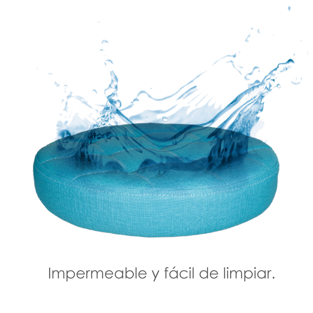 2 Sillas de bar taburete celosía redondo ajustable con ruedas