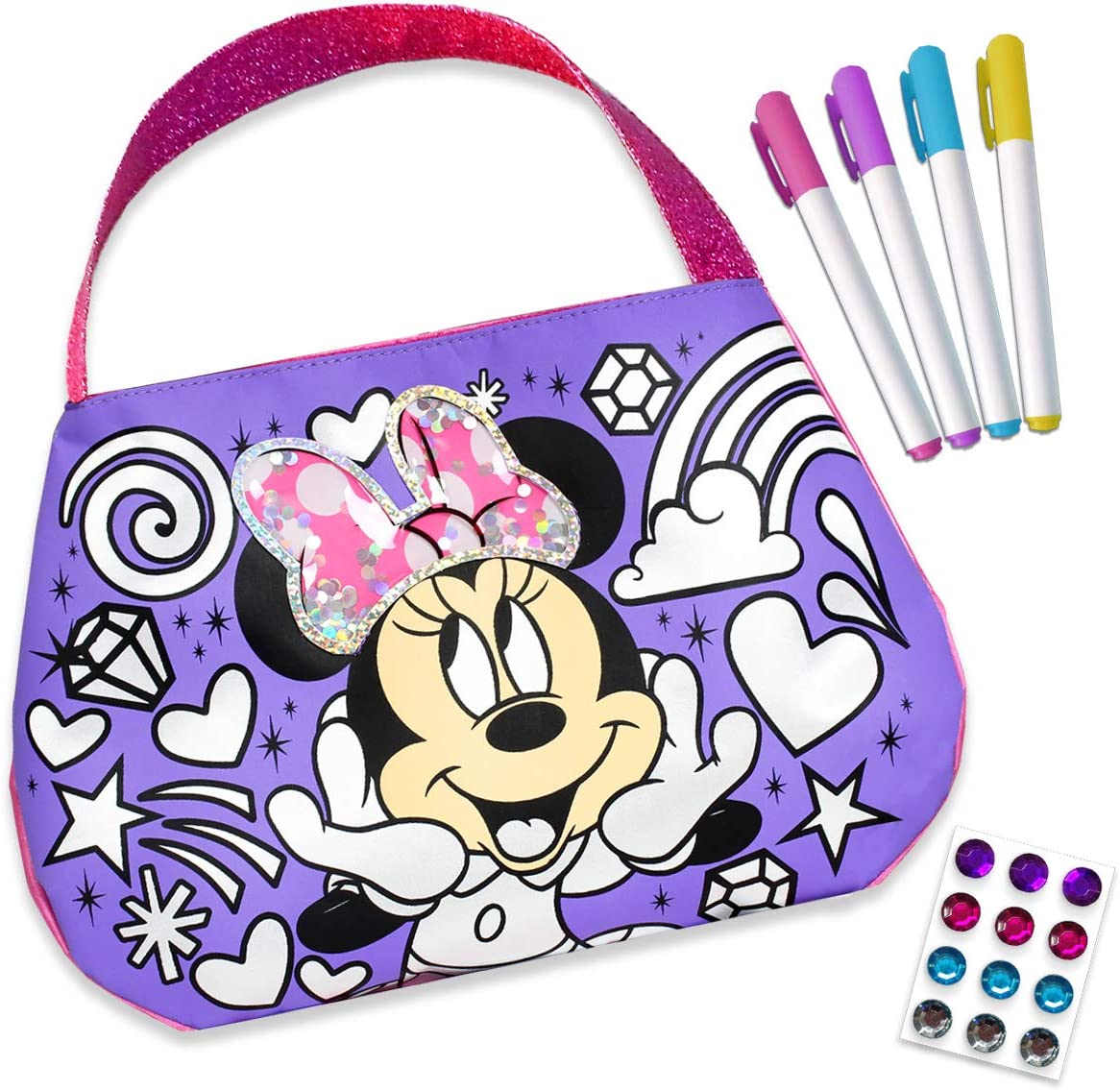 Bolso para colorear de Minnie Mouse