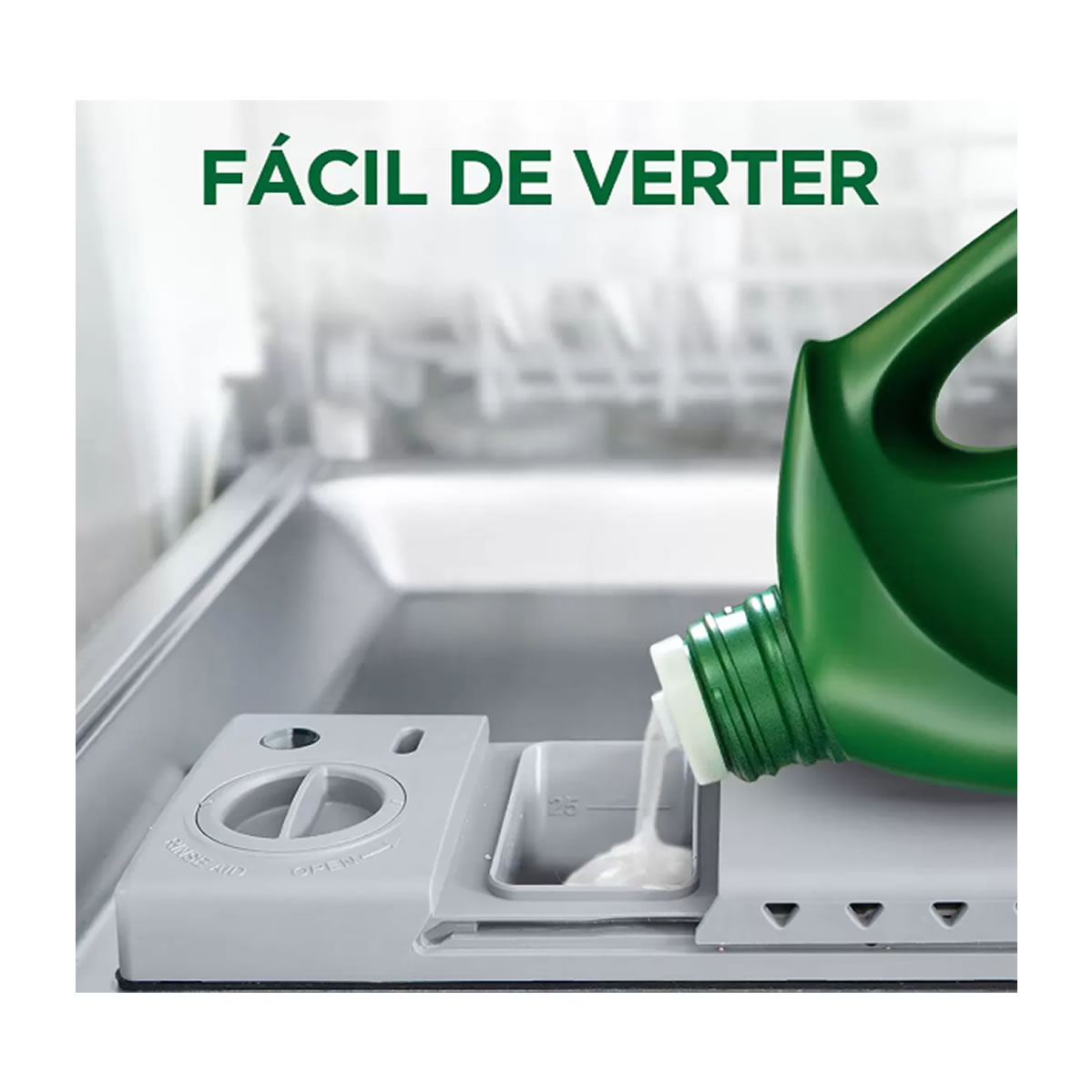 Detergente Gel para Lavavajillas Cascade Complete Oxy 3.54Kg