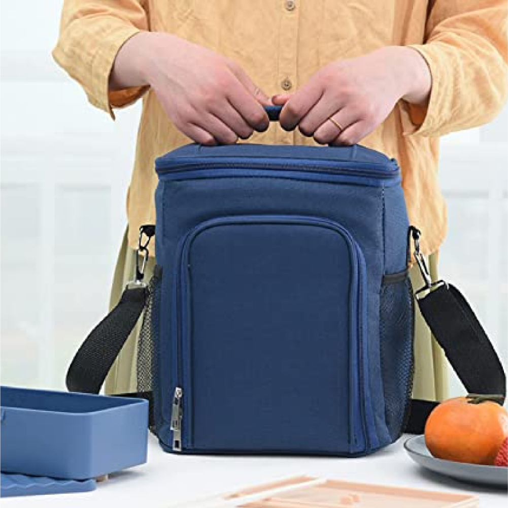 Bolsa térmica para biberones de leche materna/bolsa impermeable para leche  de bebé/mochila de viaje portátil para mamá, azul marino