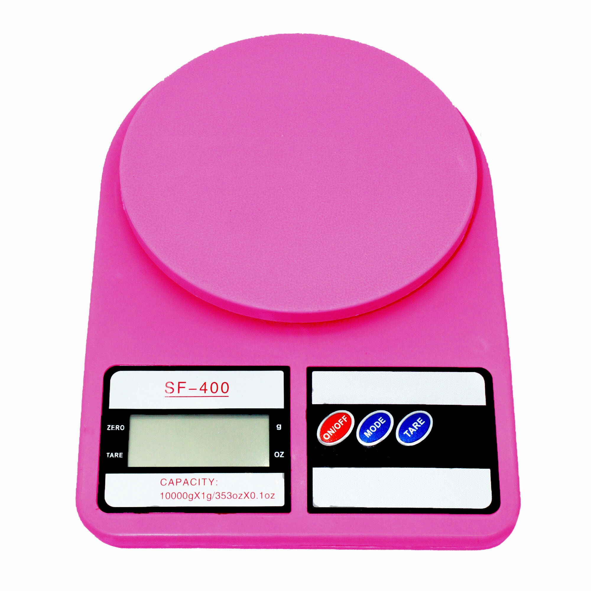 Báscula De Cocina Digital Gramera Para Alimentos 10kg SF-400 Fucsia