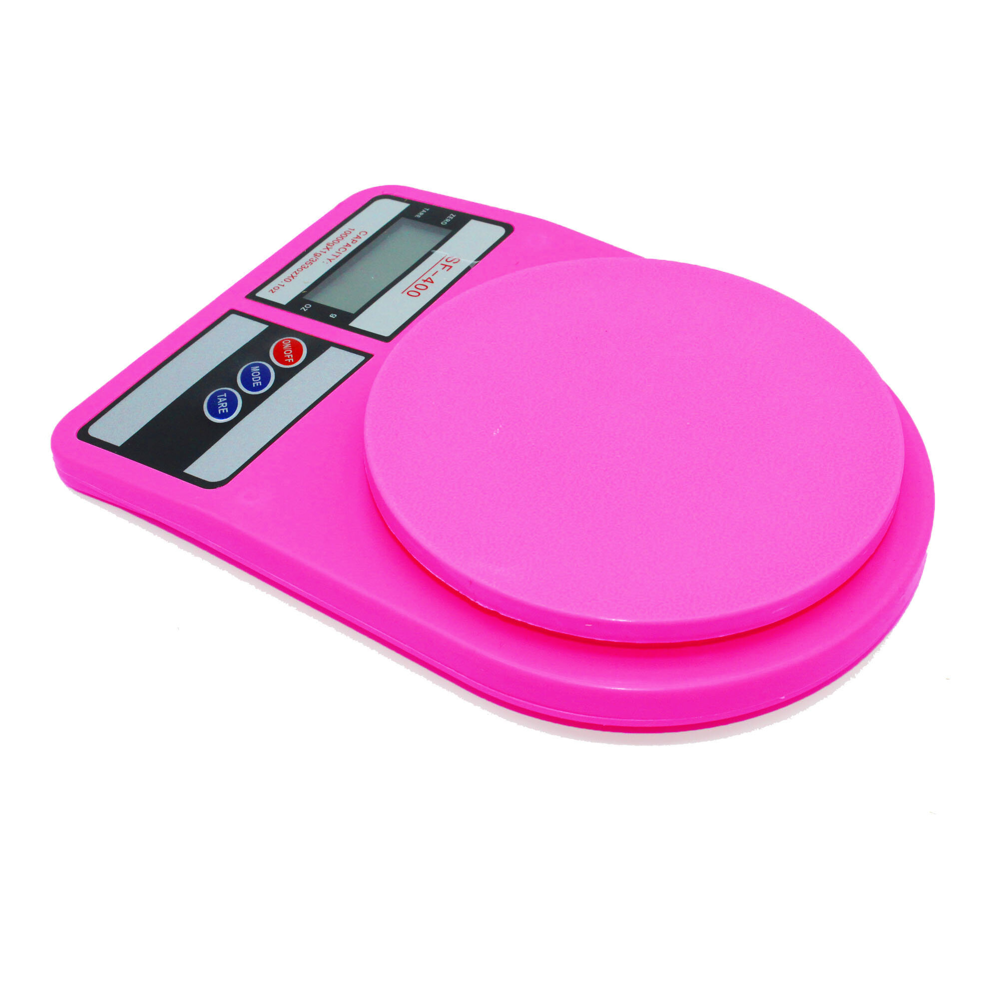Báscula De Cocina Digital Gramera Para Alimentos 10kg SF-400 Fucsia