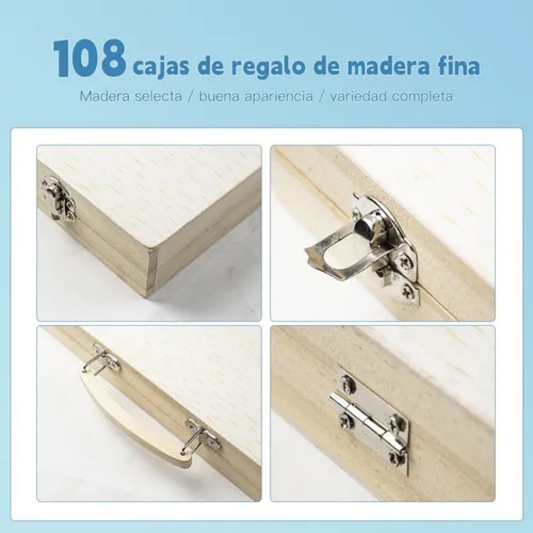Kit De Lápices De Dibujo Marcadores Plumones Punta 180 Pcs