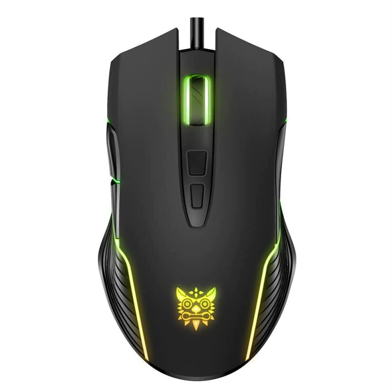 Mouse Gamer Onikuma Cw905 Luz Rgb 7 Botones 6400 Dpi