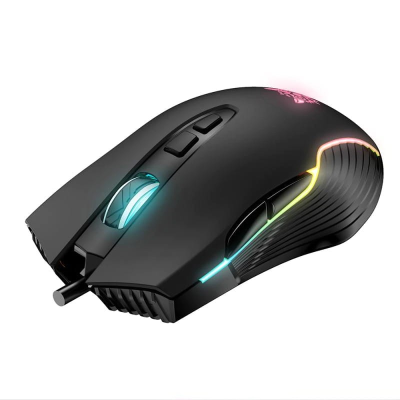 Mouse Gamer Onikuma Cw905 Luz Rgb 7 Botones 6400 Dpi
