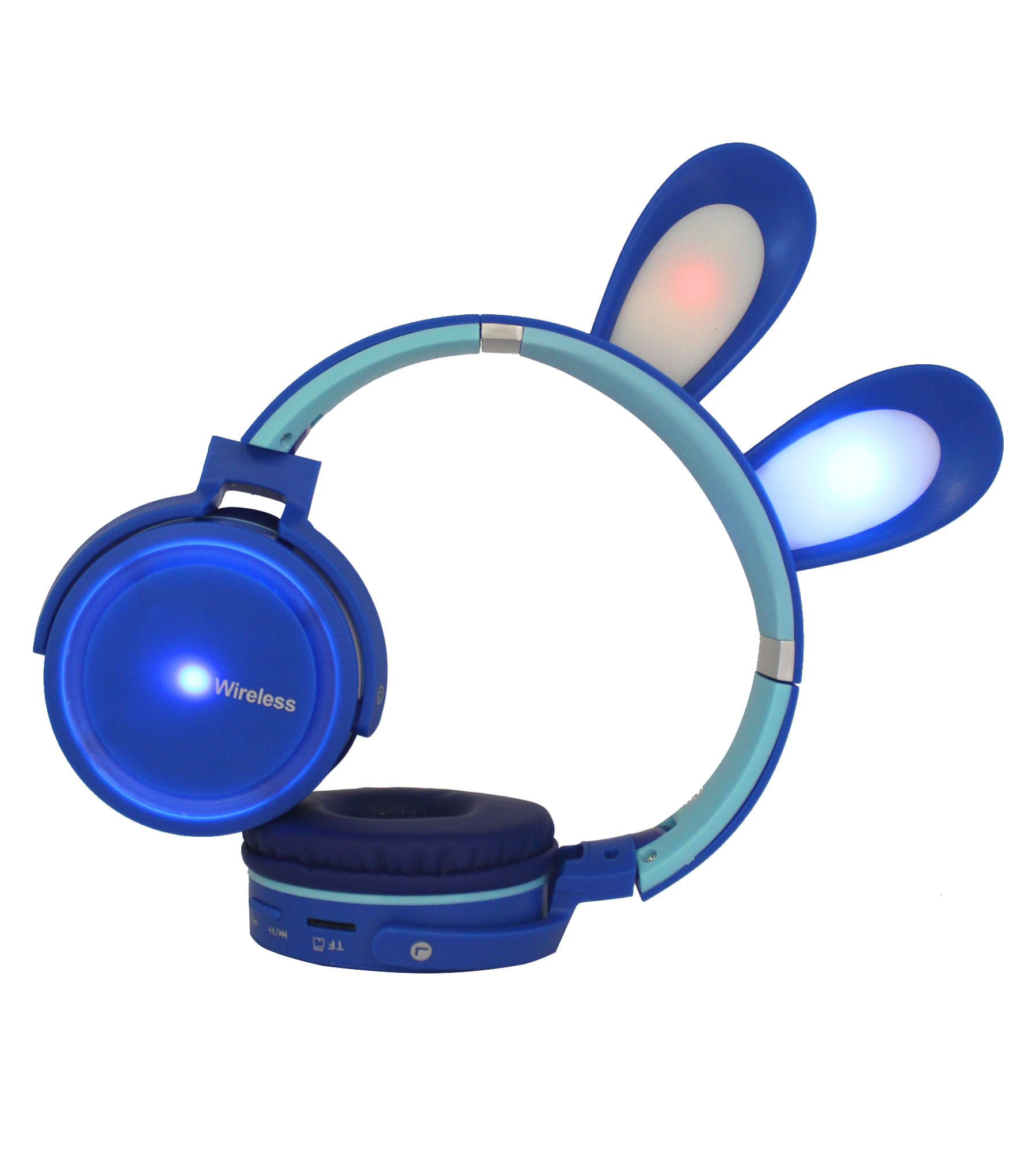 Bluetooth Playback Rabit Audífonos Bluetooth Rabbit Ear Head Set Wireless EJ-0144