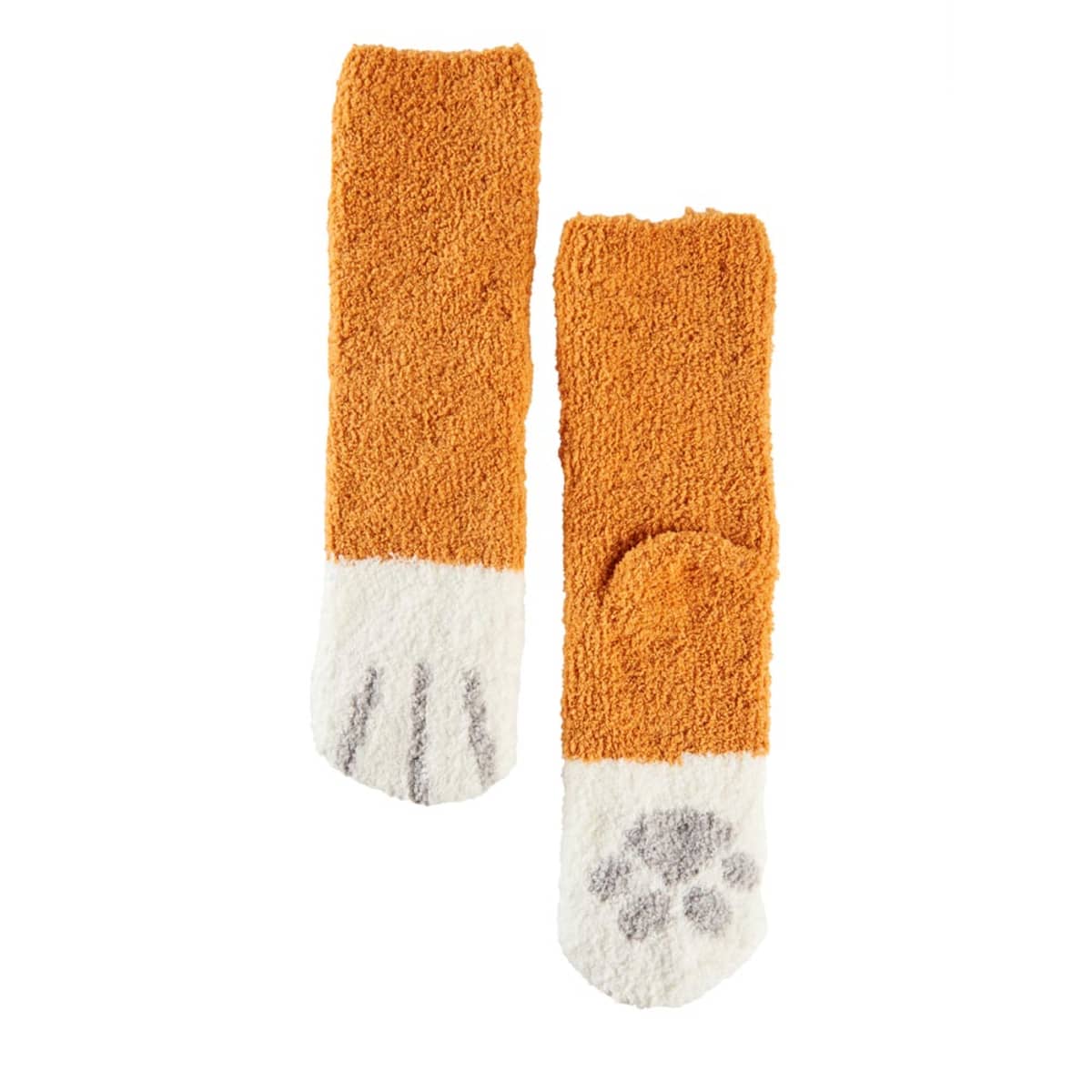 Set de 2 pares de calcetas con huellitas de animales, al azar, calentadoras, para mujer, marca Love to Lounge, mod. 1054140