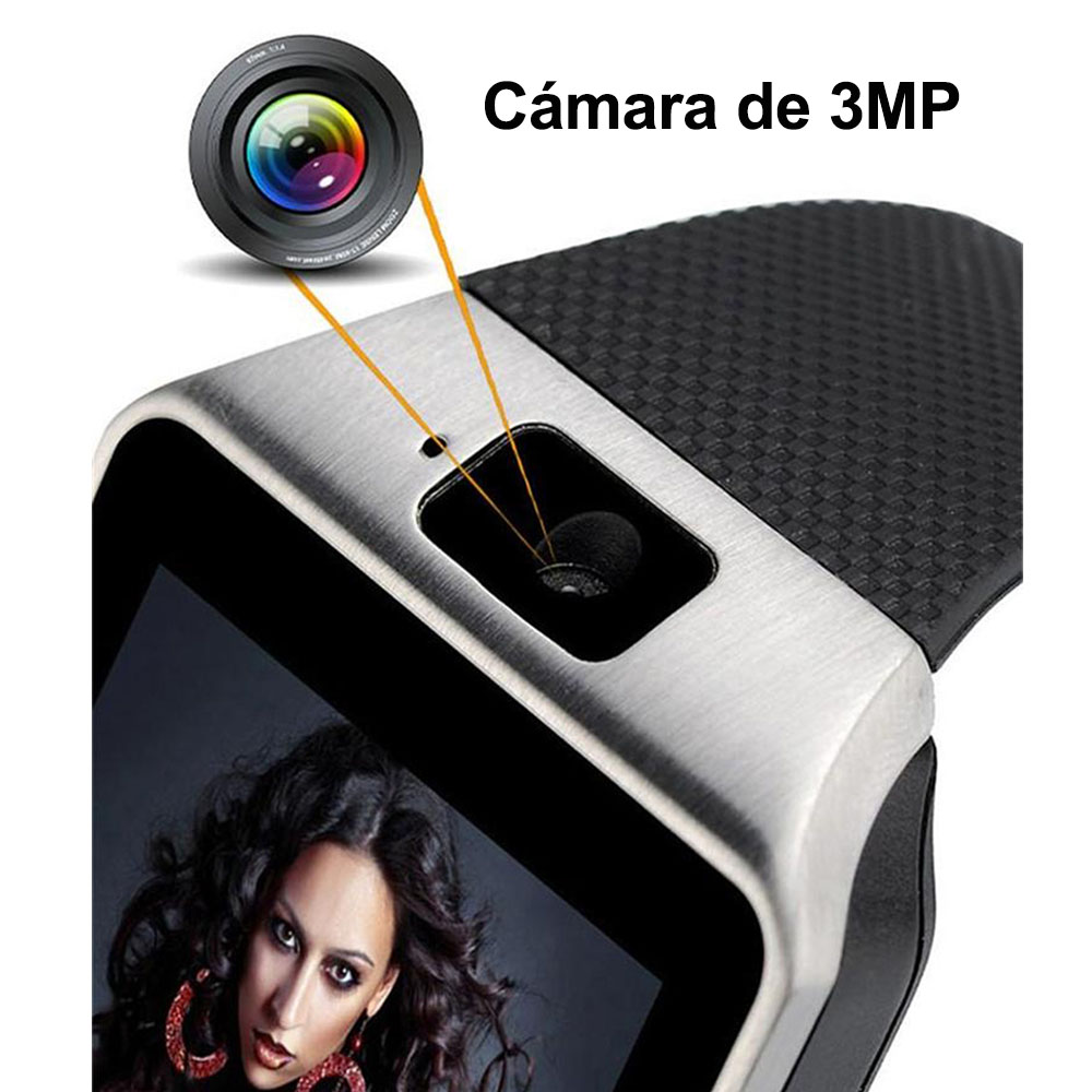 Reloj Smartwatch Inteligente Dz09 Camara Bluetooth Sim Sd.