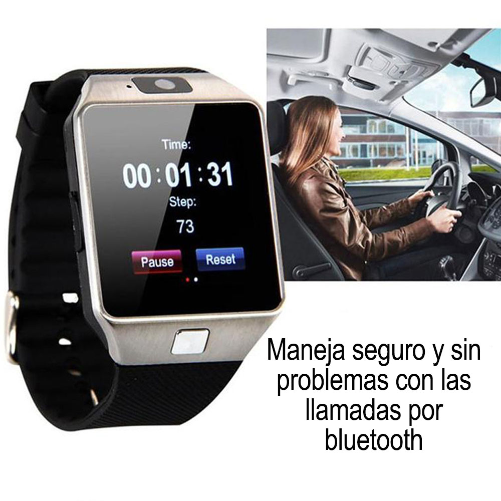 Reloj Smartwatch Inteligente Dz09 Camara Bluetooth Sim Sd.
