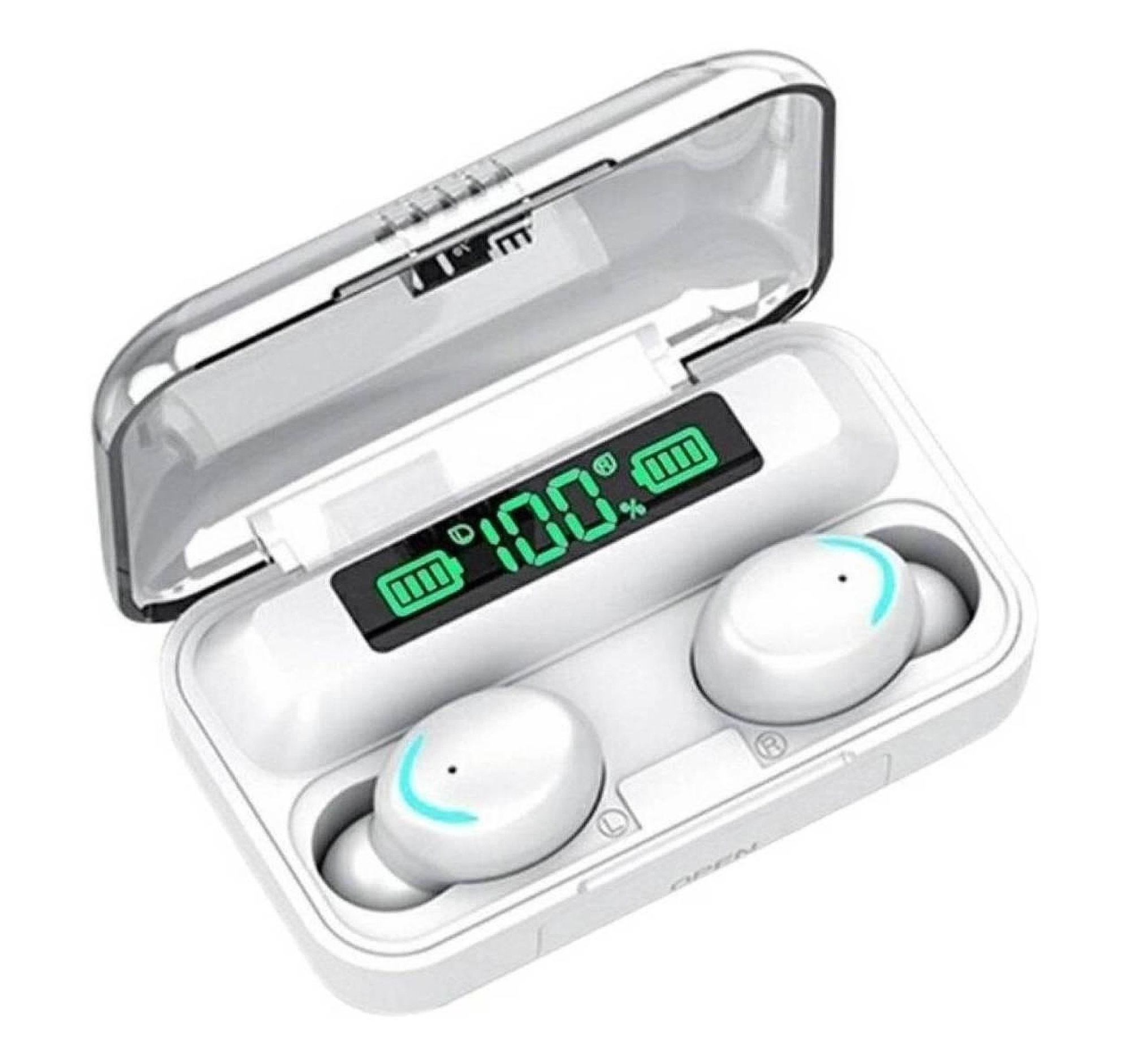 Audífonos inalámbricos F9-5 In-ear Manos Libres Power Bank