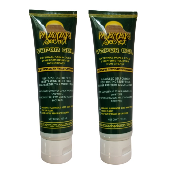 Gel Mayan Secret Vapor - Gel Refrescante alivia dolor corporal 2 Piezas