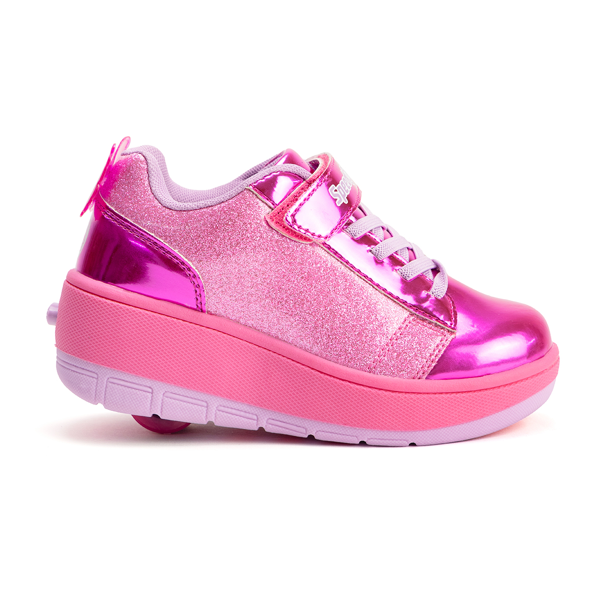 Tenis Patín Para Niña Speed Rollers Flying Rollers Color Rosa