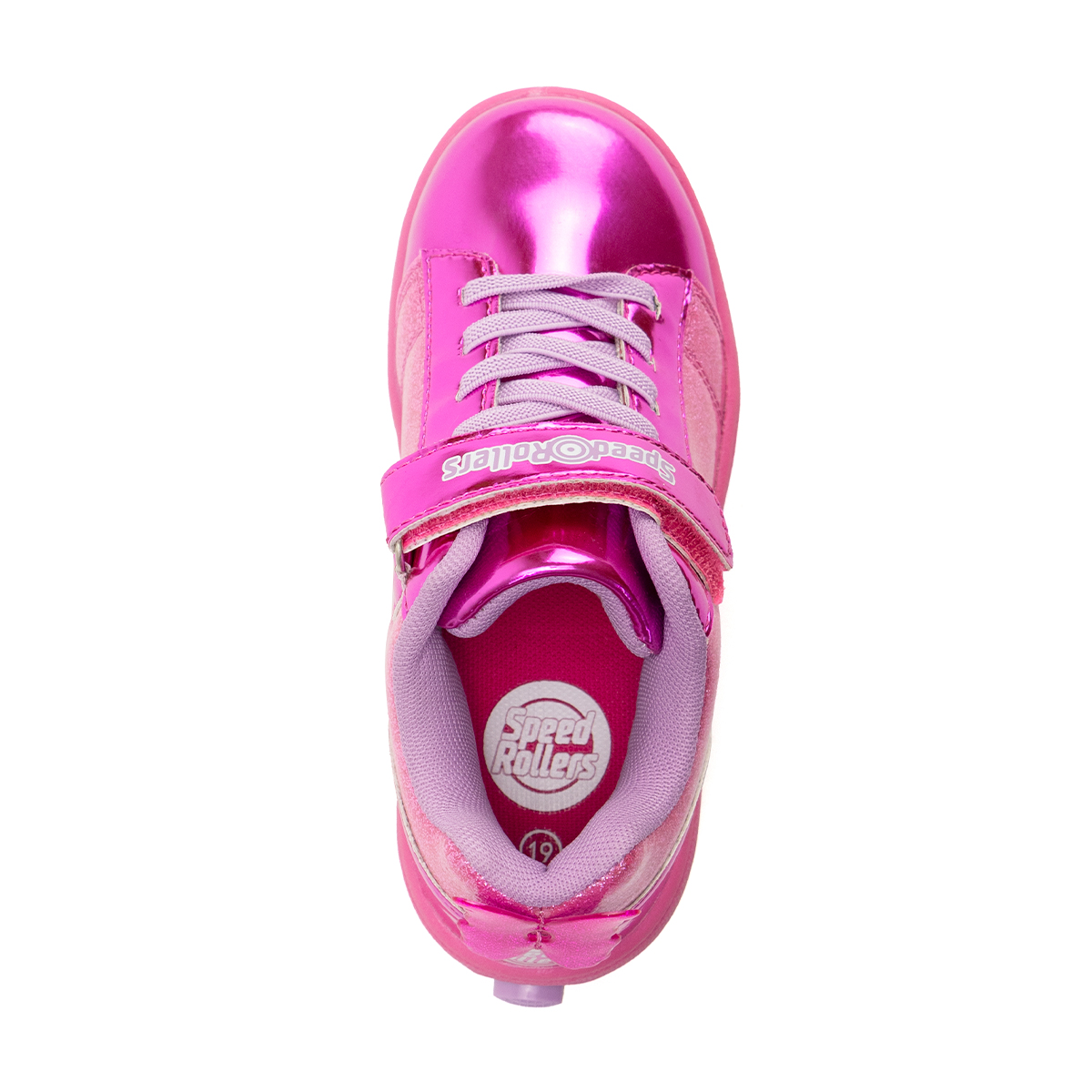 Tenis Patín Para Niña Speed Rollers Flying Rollers Color Rosa