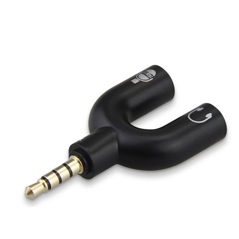 Divisor Audio Estéreo 3.5mm Micrófono Audífono ZJT42
