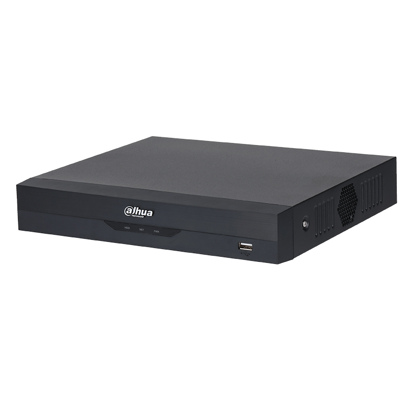 DVR de 8 Canales 5 Megapíxeles Lite- DAHUA XVR5108HS-I2 (I3) / WizSense/ H.265+/ 8 Canales HDCVI+4 IP/ Hasta 12 Canales IP/ 1 Canales de Reconocimiento Facial/ SMD Plus/ 1Ch Protección Perimetral/ 1 Sata de Hasta 10 TB/