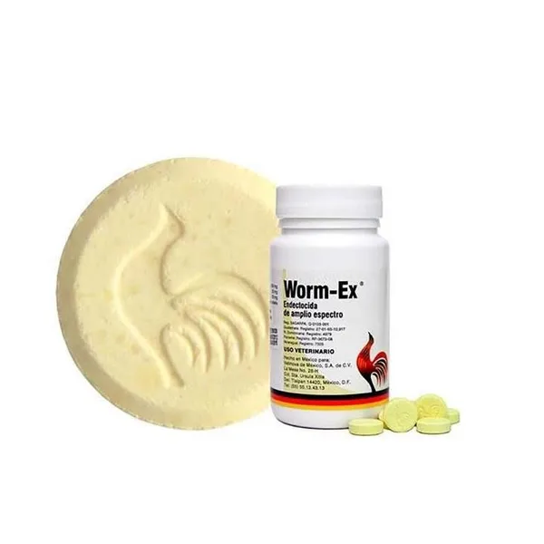 Worm Ex Desparacitante 50 Tabletas