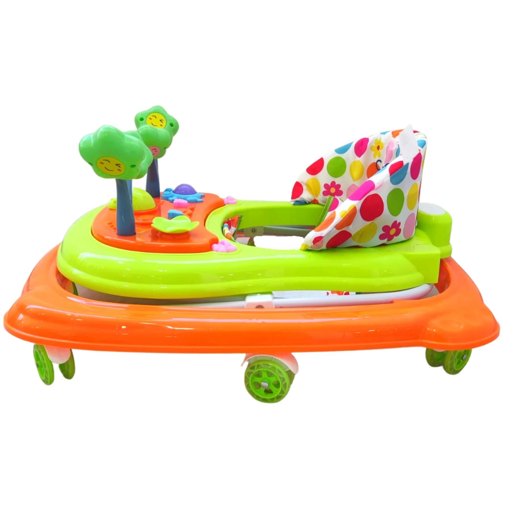 Andadera Para Bebes Confety Musical Catarina Naranja