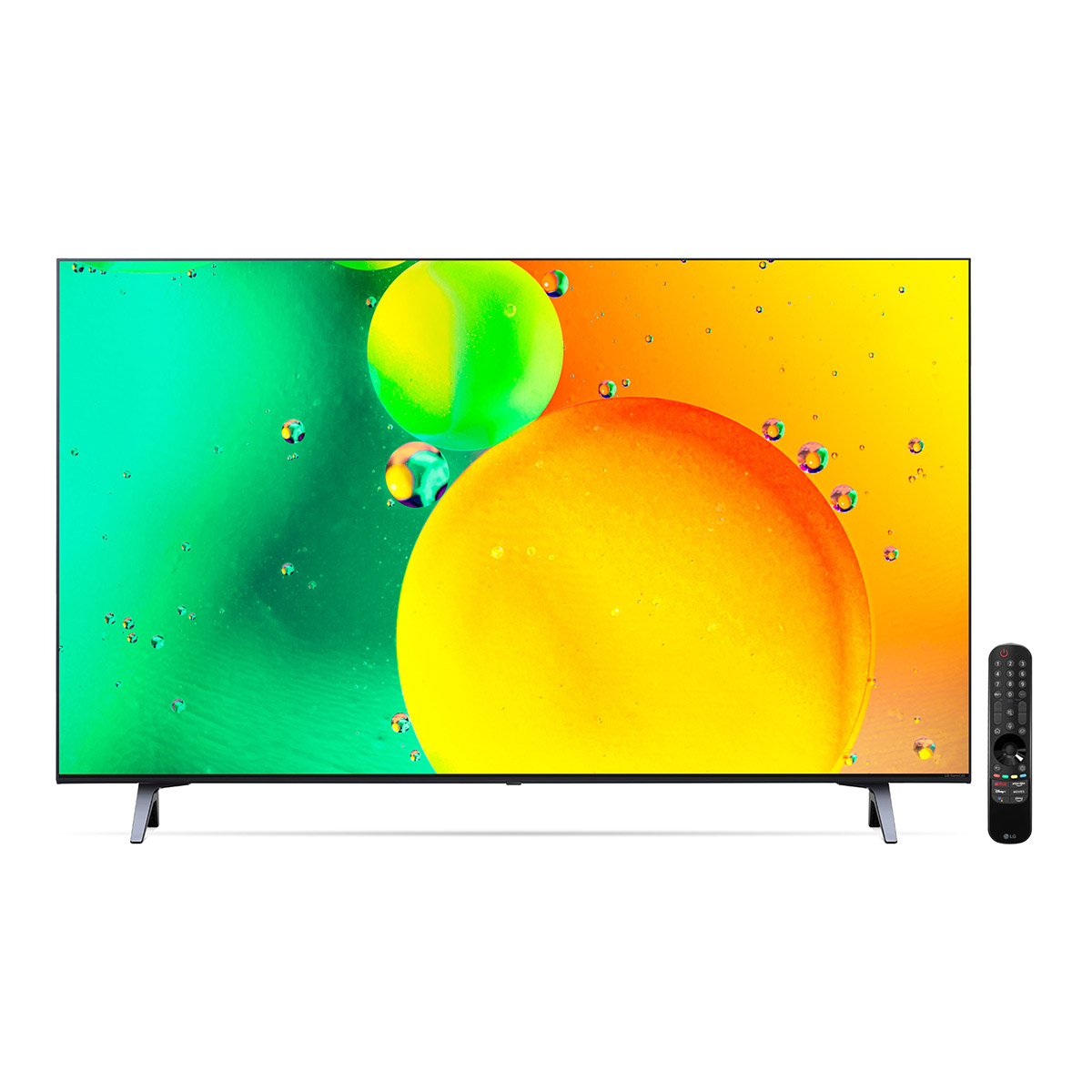 Pantalla LG 43" NanoCell TV 4K SMART TV con ThinQ AI 43NANO75SQA