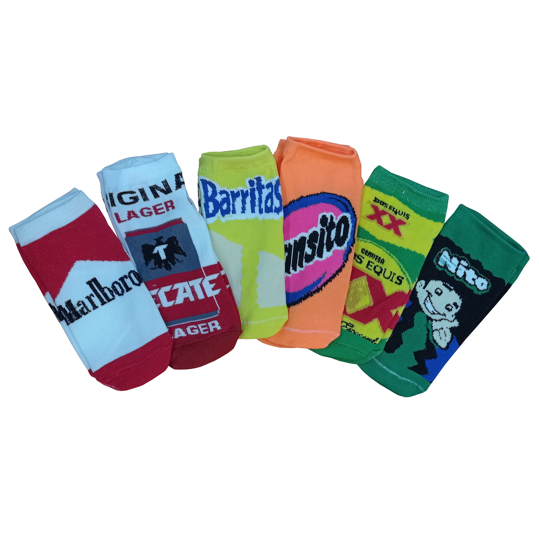 Tines Cortos De Marcas Unisex 12 Pares