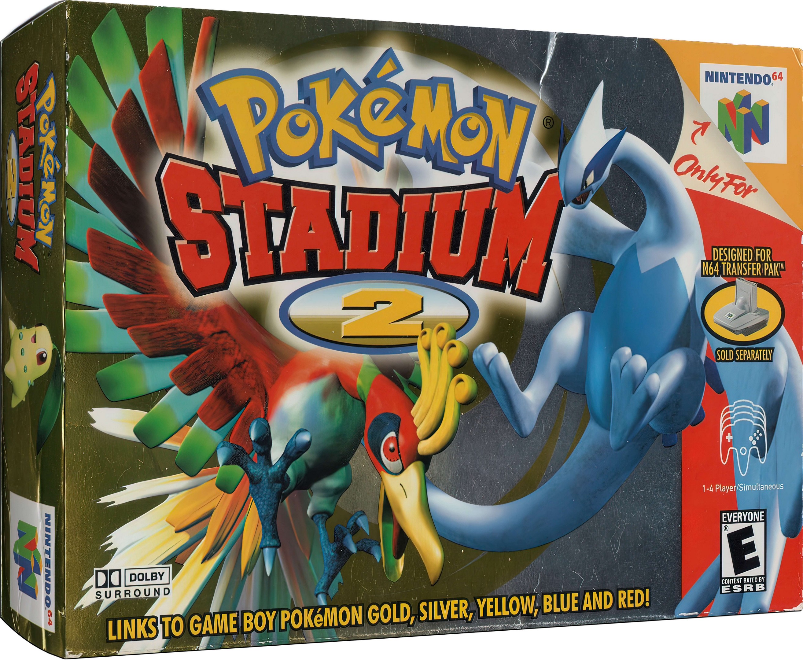 Pokémon Stadium 2 Físico En Caja Con Manual Nintendo 64
