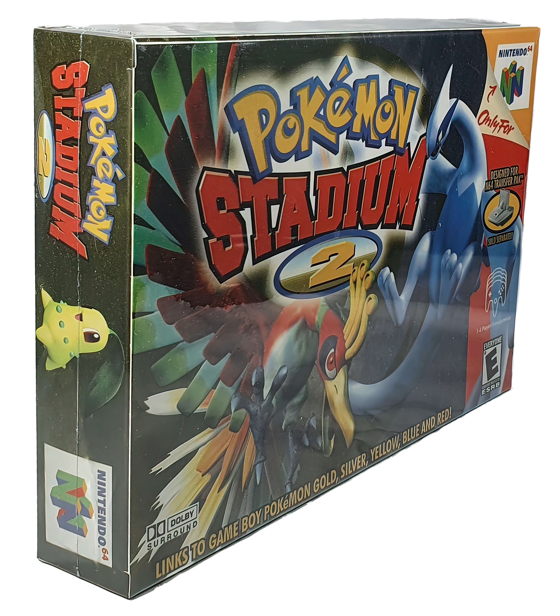 Pokémon Stadium 2 Físico En Caja Con Manual Nintendo 64