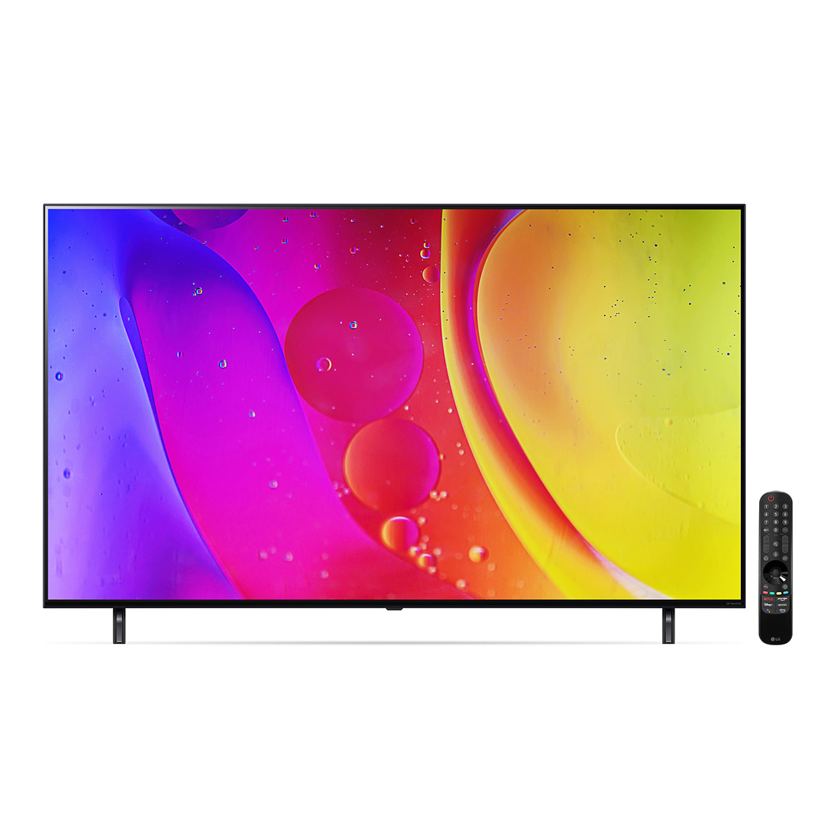 Pantalla LG 55" NanoCell TV 4K SMART TV con ThinQ AI 55NANO80SQA