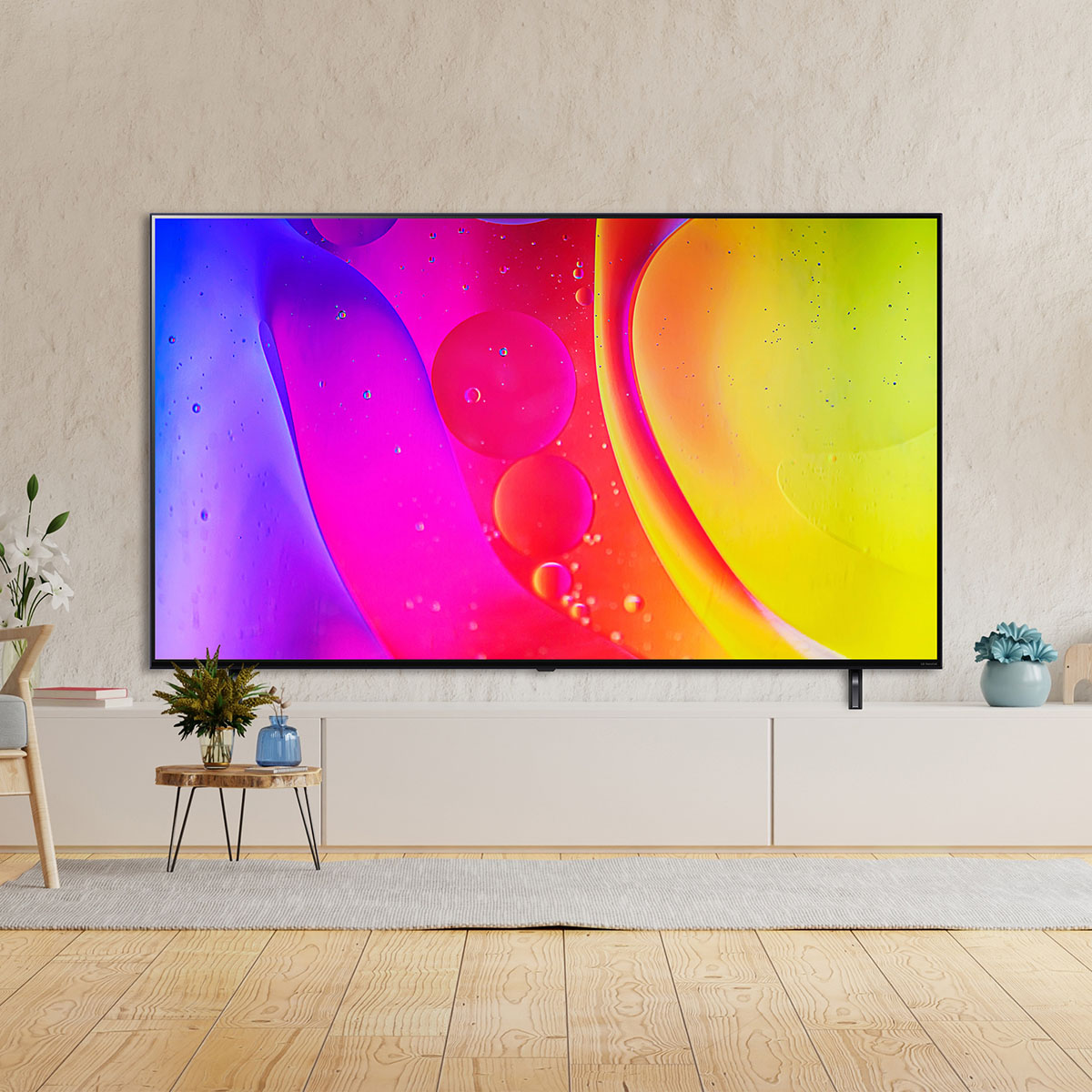 Pantalla LG 55" NanoCell TV 4K SMART TV con ThinQ AI 55NANO80SQA