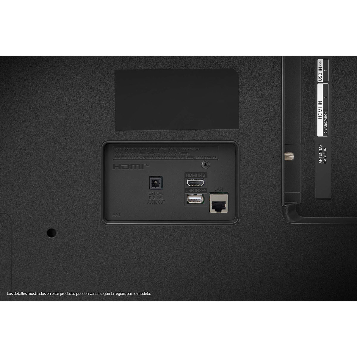 Pantalla LG 55" UHD TV AI ThinQ 4K SMART TV 55UQ9050PSC