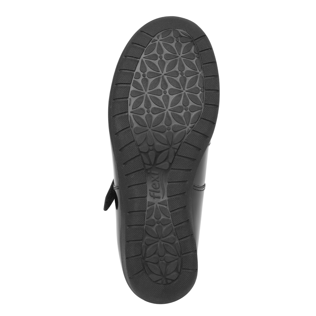 Zapatos escolares de charol para niña Flexi 35902 Black Original