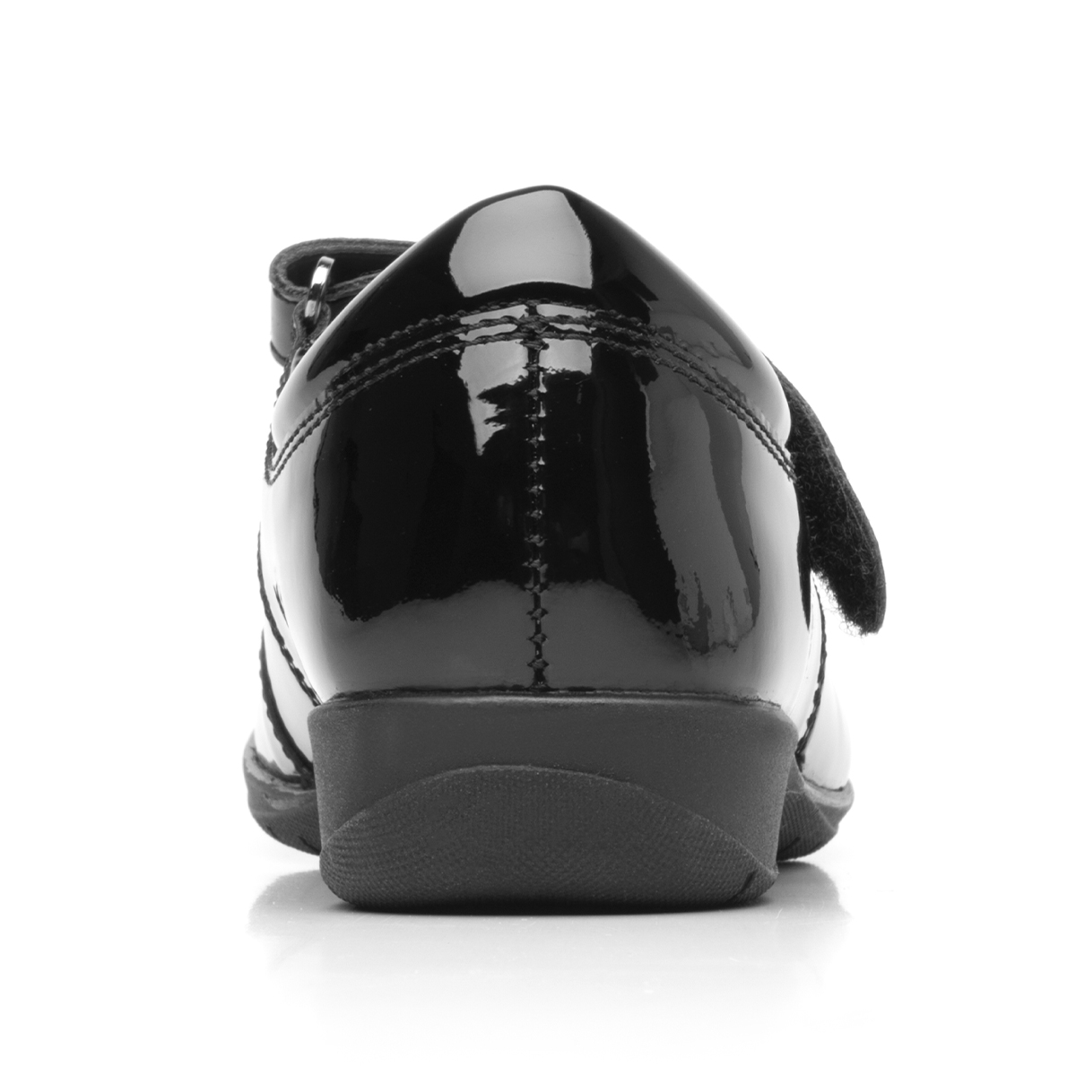 Zapatos escolares de charol para niña Flexi 35902 Black Original