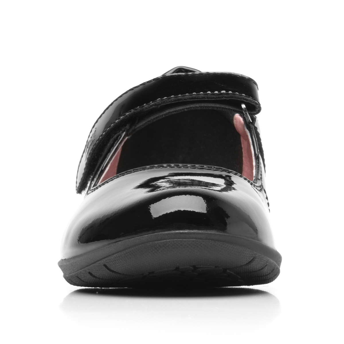 Zapatos escolares de charol para niña Flexi 35902 Black Original