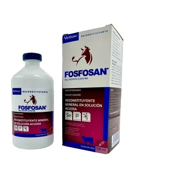 Fosfosan Reconstituyente Mineral Virbac 100 Ml
