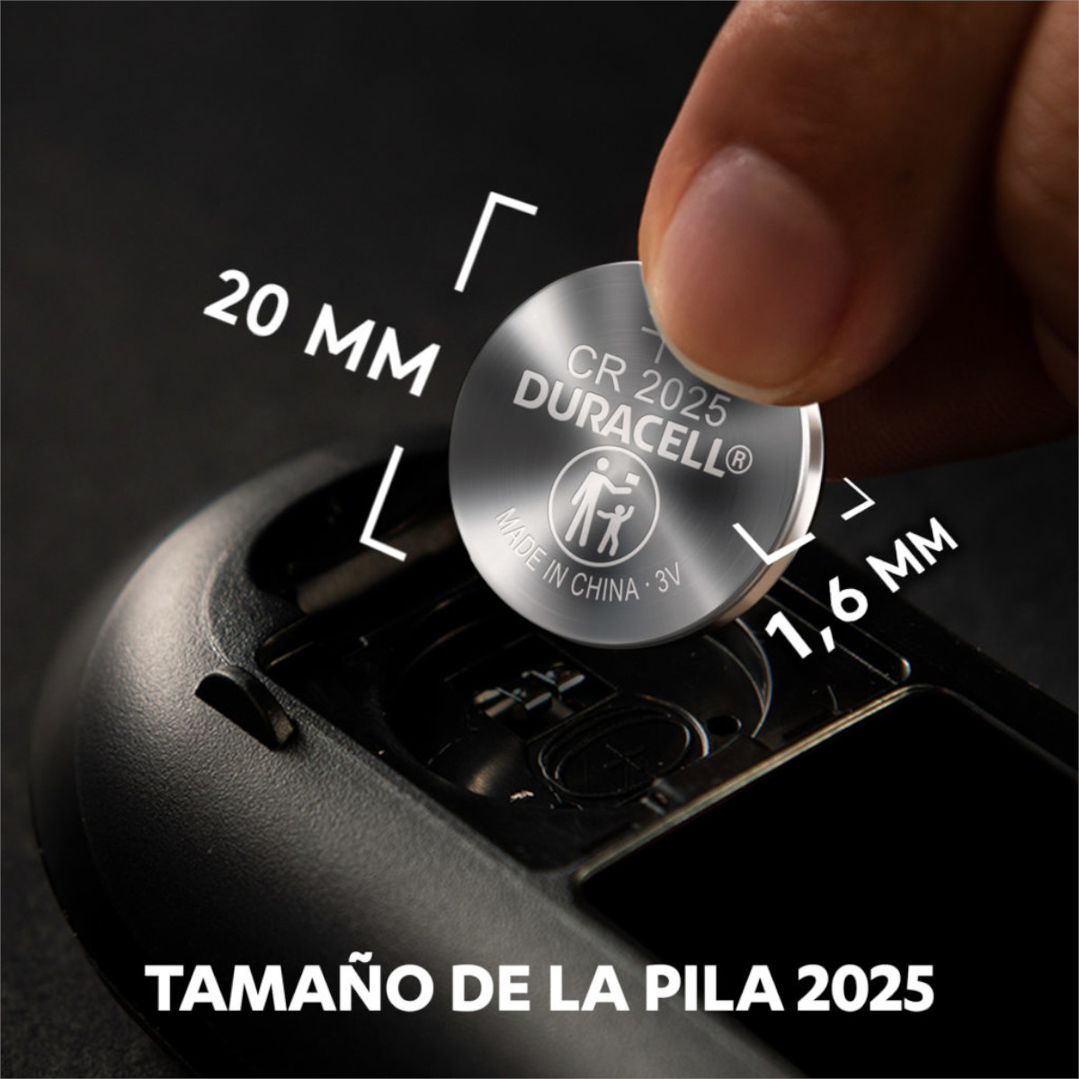 Pilas Cr2025 Duracell Especializada Litio 3v 5 Piezas