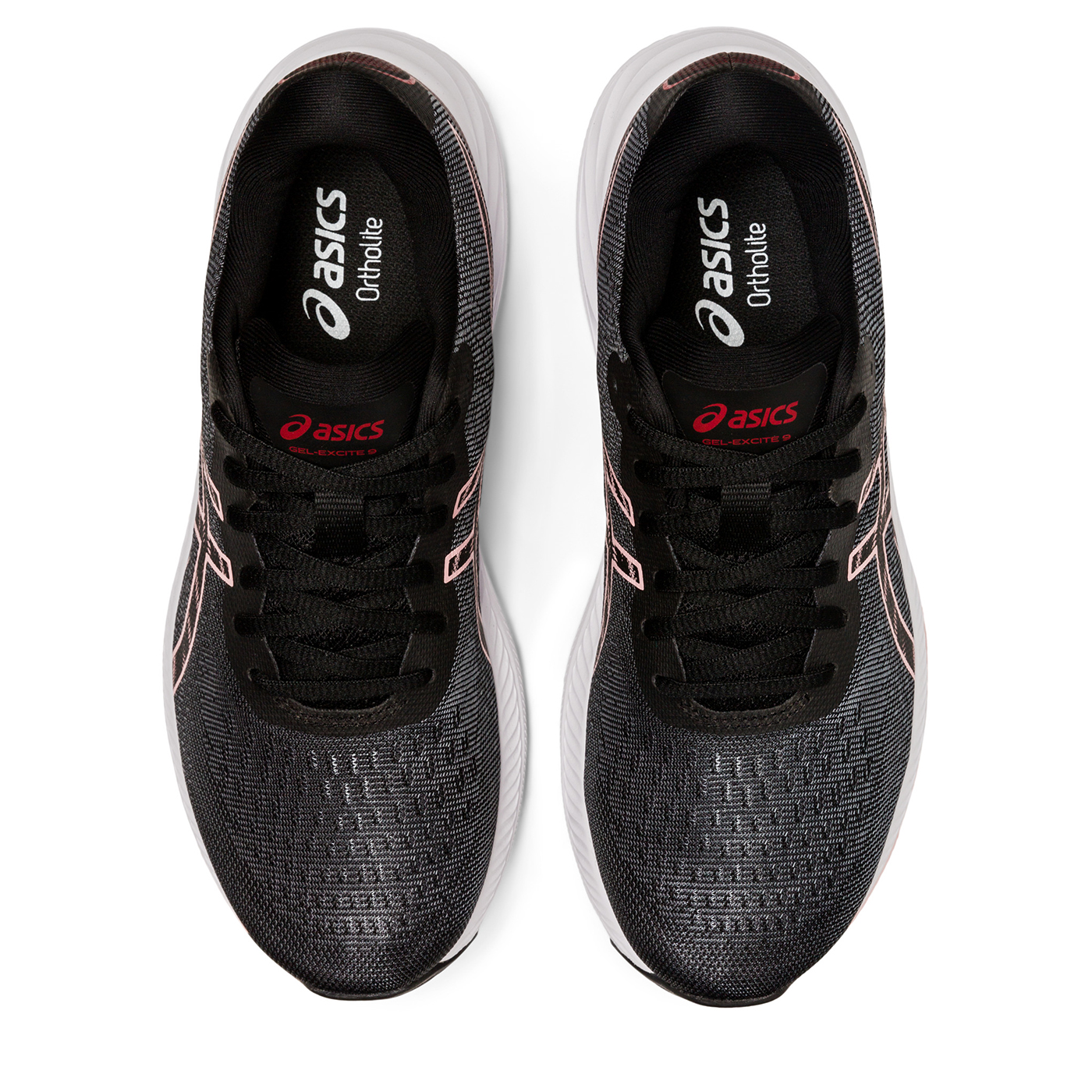 TENIS ASICS MUJER NEGRO GEL-EXCITE 9 STANDARD 1012B182008