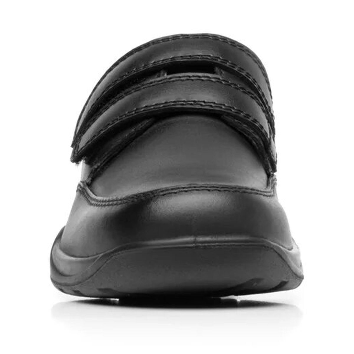 Zapato Escolar Juveniles Flexi Doble Velcro 59917 Negro Recovery Foam