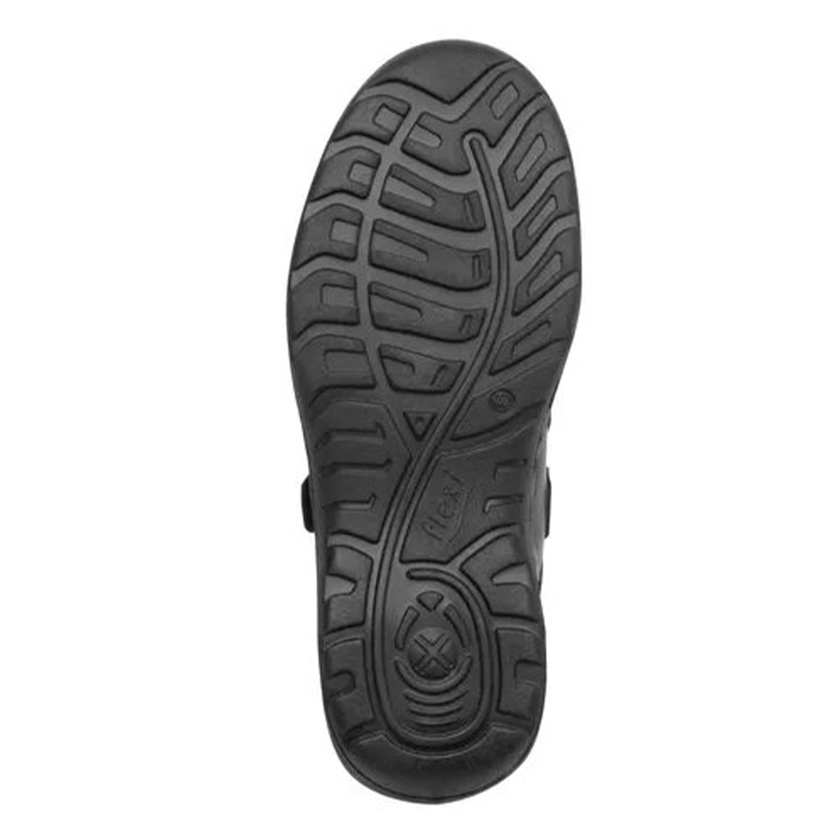 Zapato Escolar Juveniles Flexi Doble Velcro 59917 Negro Recovery Foam
