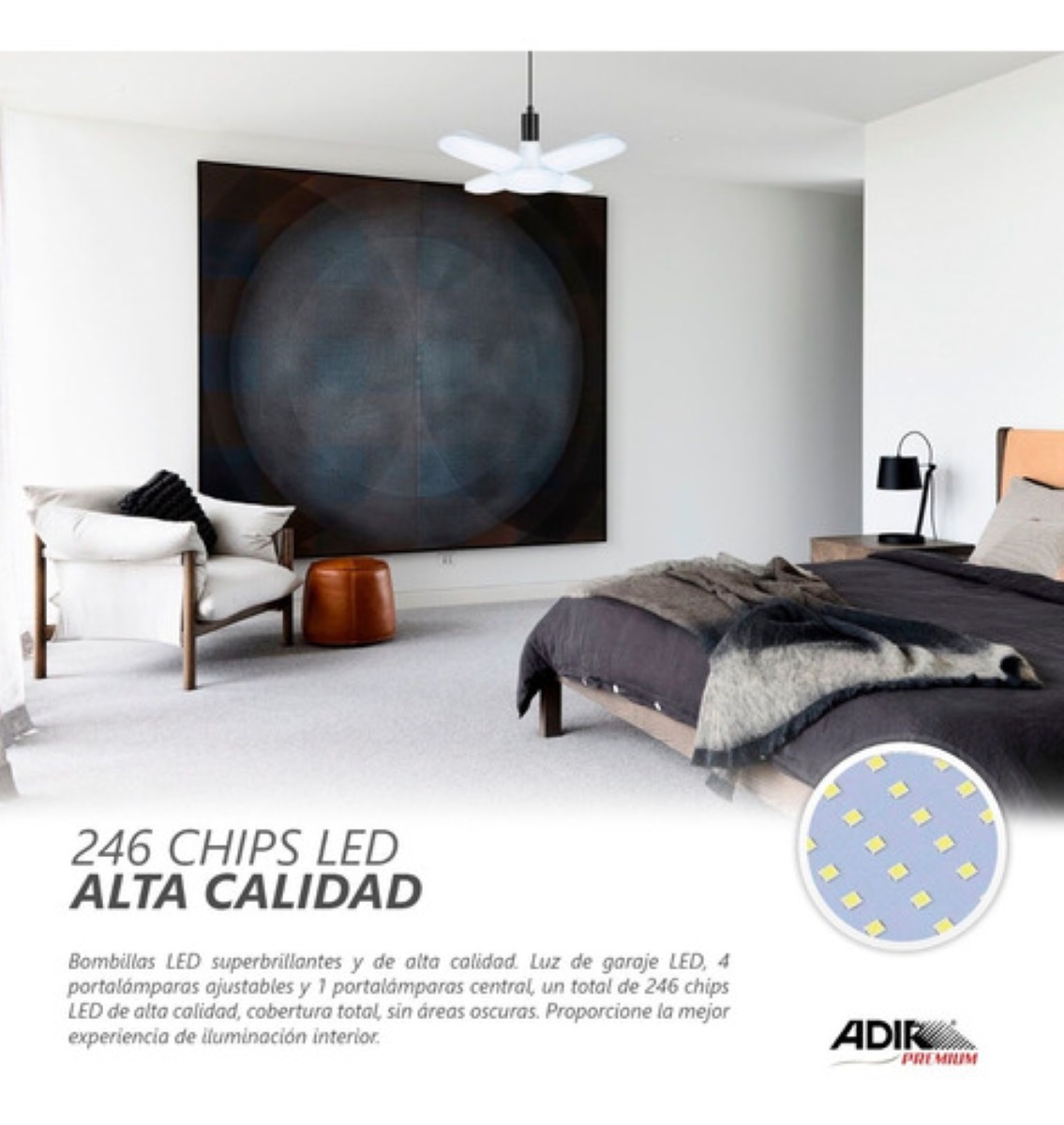 Lampara Led 60w Alta Luminosidad Foco