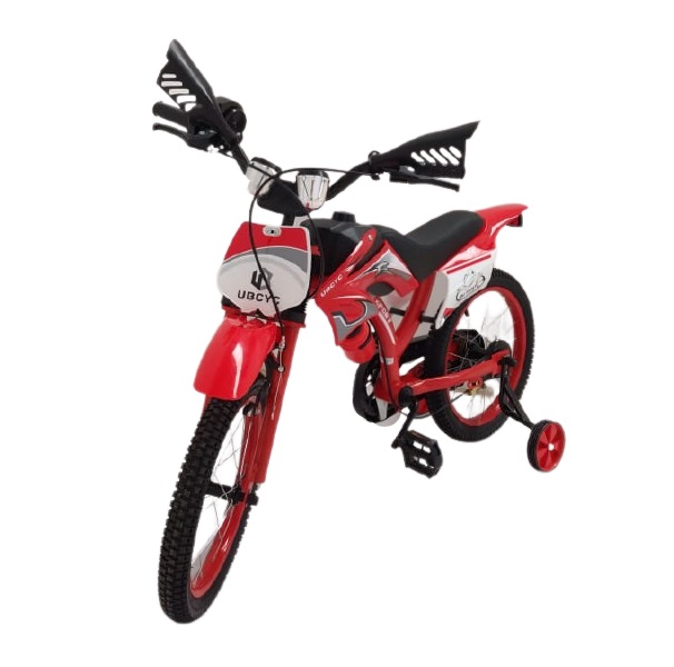 BICICLETA RODADA 20 CON SONIDO Y APARIENCIA DE MOTO CROSS