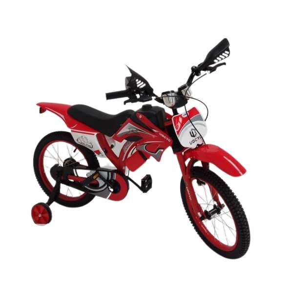 BICICLETA RODADA 20 CON SONIDO Y APARIENCIA DE MOTO CROSS